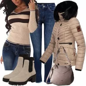 Winter Outfits Trendiger Look für den Winter