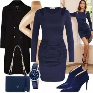 Party Outfits Outfit mit Elegantem Kleid