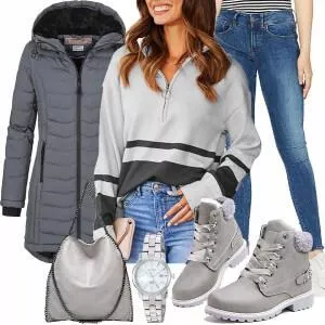 Winter Outfits Lässige Outfit