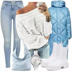Winter Outfits Outfit für Stilvolle Damen