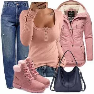 Winter Outfits Winterliches Freizeitoutfit