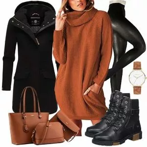 Winter Outfits Trendiger Look für den Winter