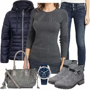 Winter Outfits Bequemes Winteroutfit