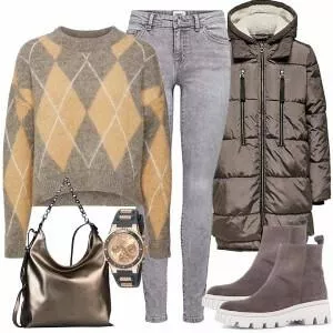 Winter Outfits Outfit für Modische Damen
