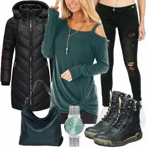 Winter Outfits Bequemes Winteroutfit