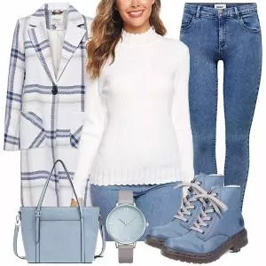 Winter Outfits Outfit für Stilvolle Damen