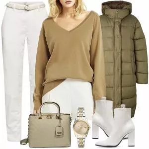 Winter Outfits Outfit für Stilvolle Damen