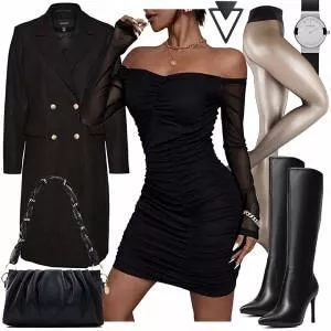 Party Outfits Stylischer Look Für Damen