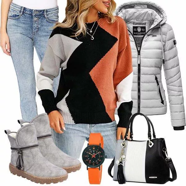 Winter Outfits Outfit für den modische Damen