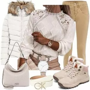 Winter Outfits Outfit für Elegantes Damen