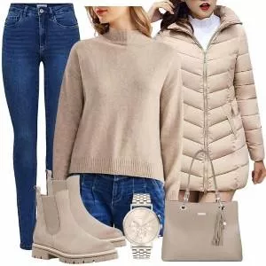 Winter Outfits Winterliches Freizeitoutfit