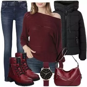 Winter Outfits Outfit für den Modische Damen