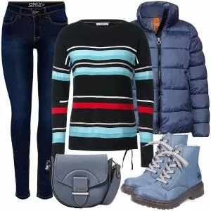 Winter Outfits Stylischer Look Für Damen
