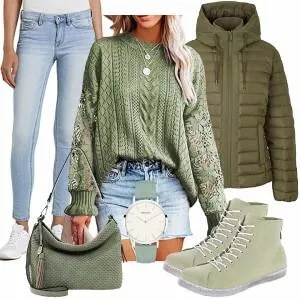 Frühlings Outfits Bequemes Frühlings Outfit