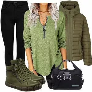 Frühlings Outfits Outfit für Jeden Tag