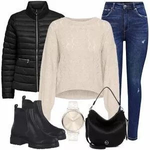 Winter Outfits Winterliches Freizeitoutfit