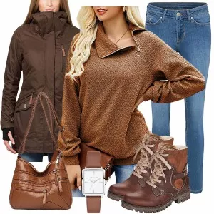 Winter Outfits Bequemes Winteroutfit