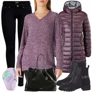 Winter Outfits Bequemes Winteroutfit