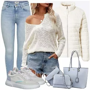 Frühlings Outfits Coller Look