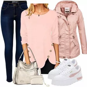 Frühlings Outfits Bequemes Frühlingoutfit