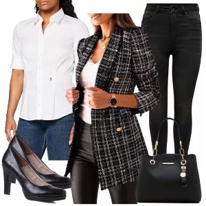 Business Outfits Modisches Büro Outfit
