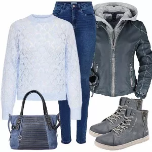 Frühlings Outfits Bequemes Frühlingsoutfit