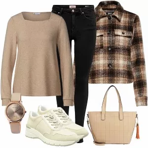 Frühlings Outfits Bequemes Frühlingsoutfit