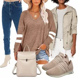 Frühlings Outfits Street Style Outfit