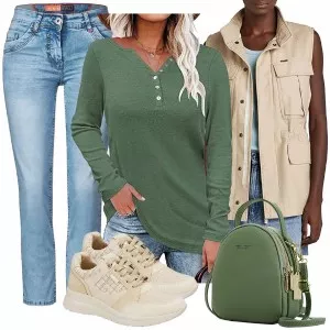 Frühlings Outfits Street Style Outfit