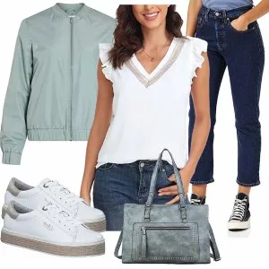Frühlings Outfits Outfit für Jeden Tag