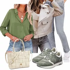 Frühlings Outfits Outfit für Jeden Tag