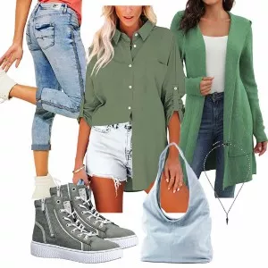 Frühlings Outfits Outfit für Jeden Tag
