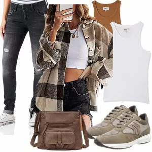 Frühlings Outfits Outfit für Jeden Tag