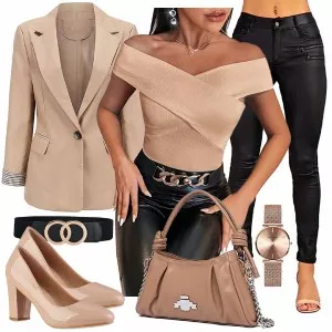 Frühlings Outfits Outfit für Stilvolle Damen