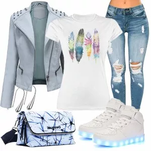 Frühlings Outfits Freizeit Outfit