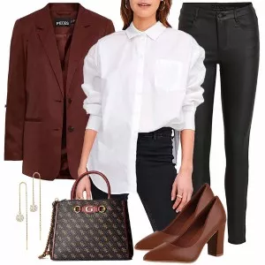 Business Outfits Modisches Büro Outfit