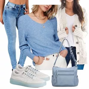 Frühlings Outfits Outfit für Jeden Tag