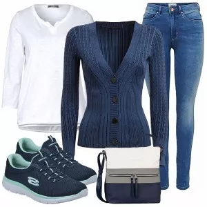 Frühlings Outfits Bequemes Frühlingsoutfit