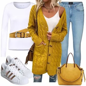 Frühlings Outfits Freizeit Outfit