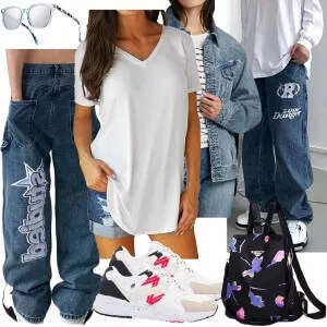 Frühlings Outfits Freizeit Outfit