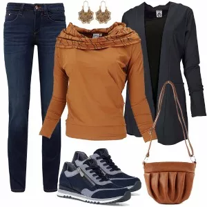 Frühlings Outfits Freizeit Outfit
