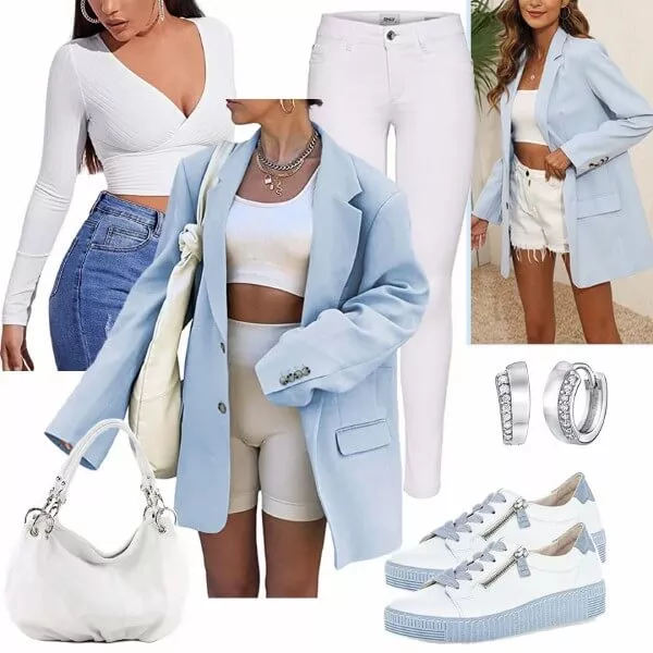 Frühlings Outfits Stylischer Look