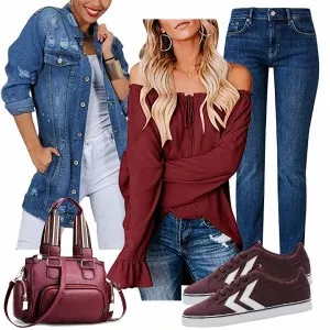 Frühlings Outfits Outfit für Jeden Tag