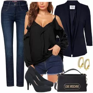 Frühlings Outfits Coller Look