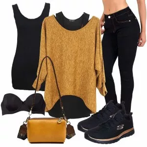 Frühlings Outfits Modisches Freizeit Outfit