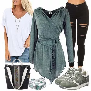 Frühlings Outfits Freizeit Outfit