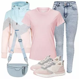 Frühlings Outfits Freizeit Outfit