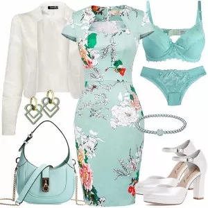Party Outfits Outfit mit Elegantem Kleid