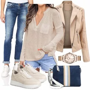 Frühlings Outfits Outfit für Modische Damen