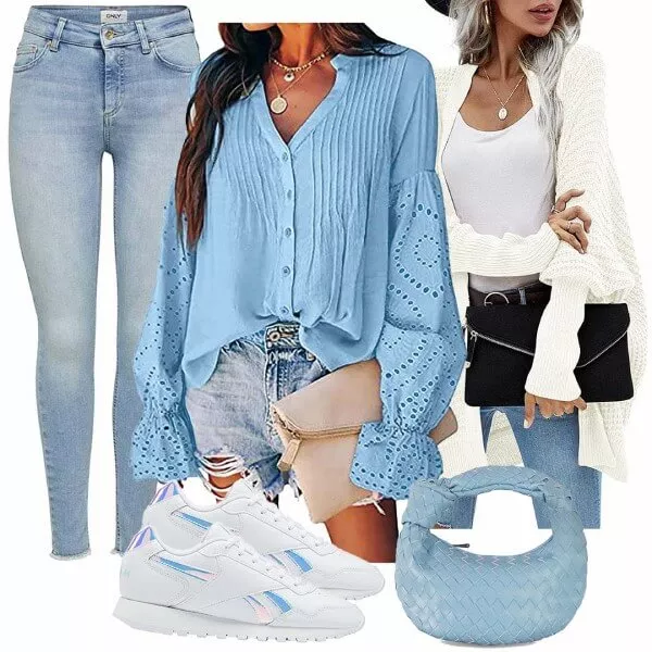 Frühlings Outfits Coller Look